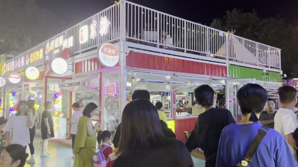 运城集装箱美食街